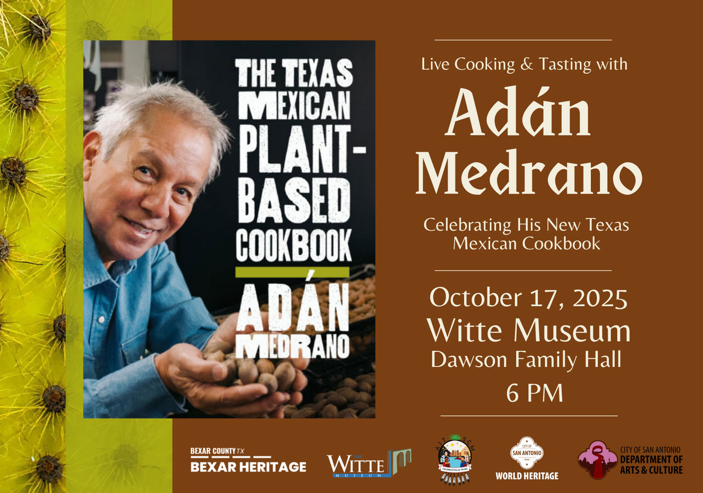 Adán Medrano Live Cooking Event